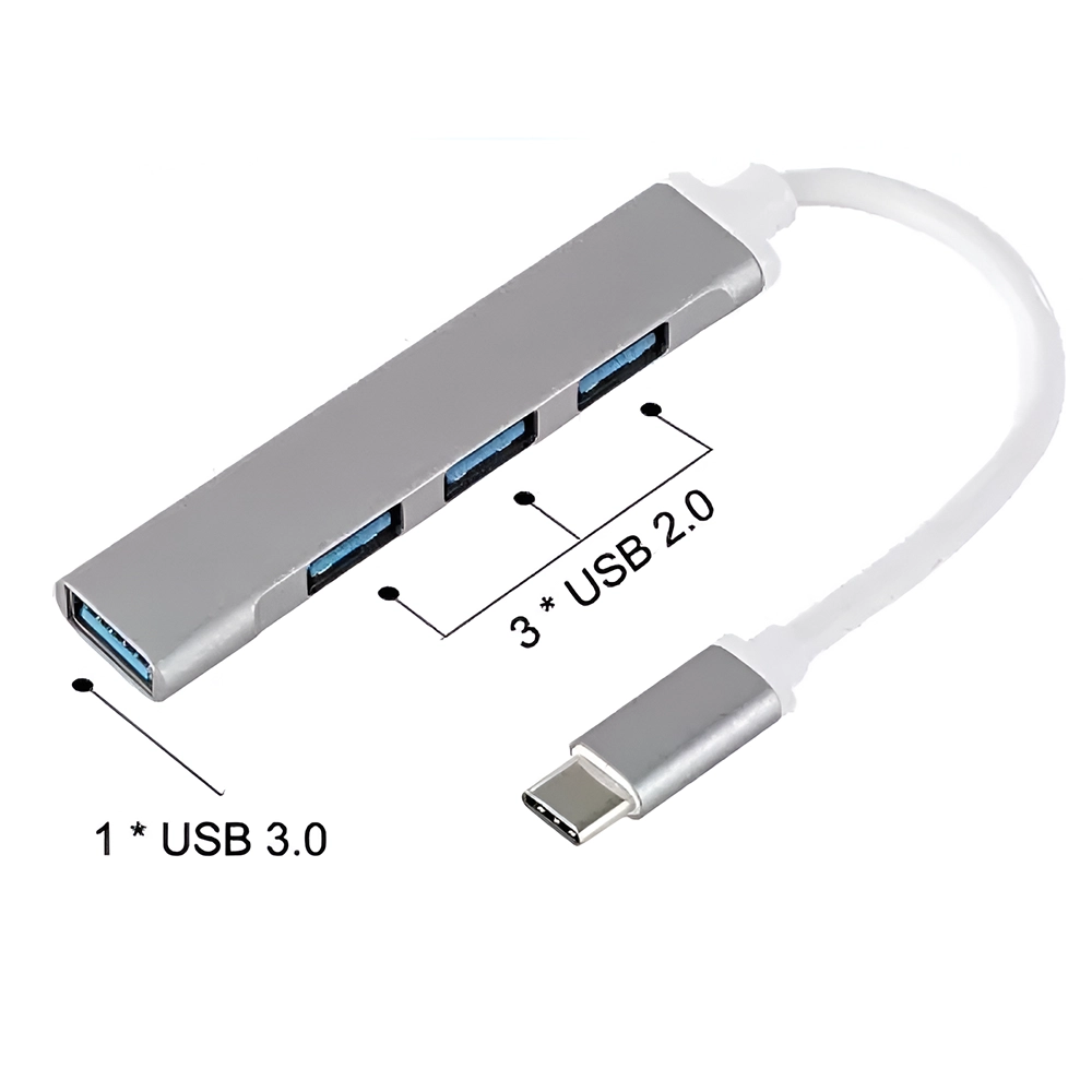 Ranz Type-C Hub 4 Port view 2